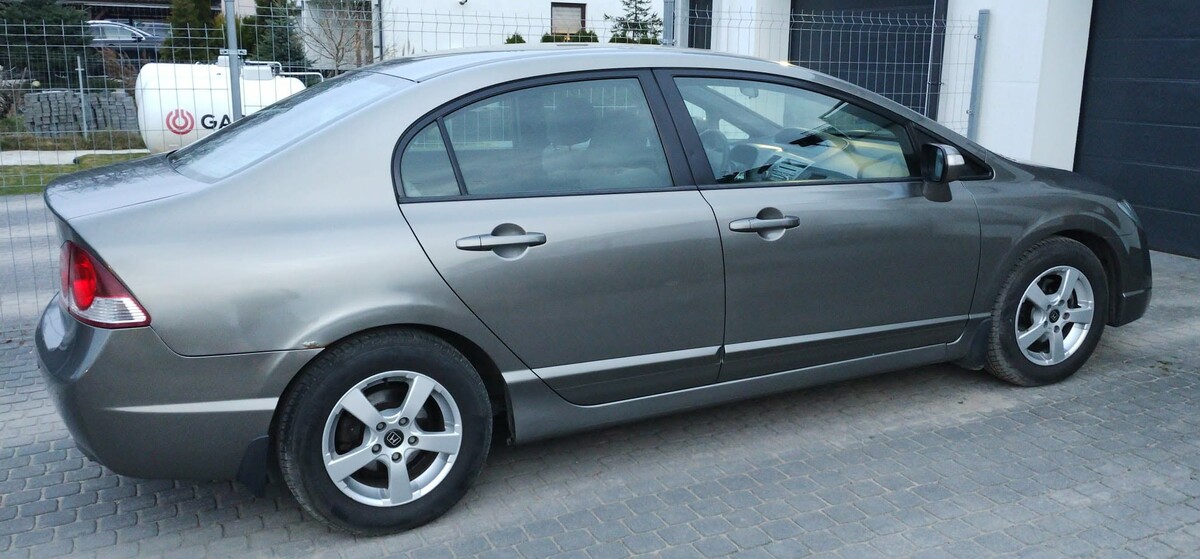 Elbląg 🚗 Honda Civic 1.8 140KM, Przebieg: 192 500 km, 2006/2007 – Zadbana, oszczędna, garażowana!