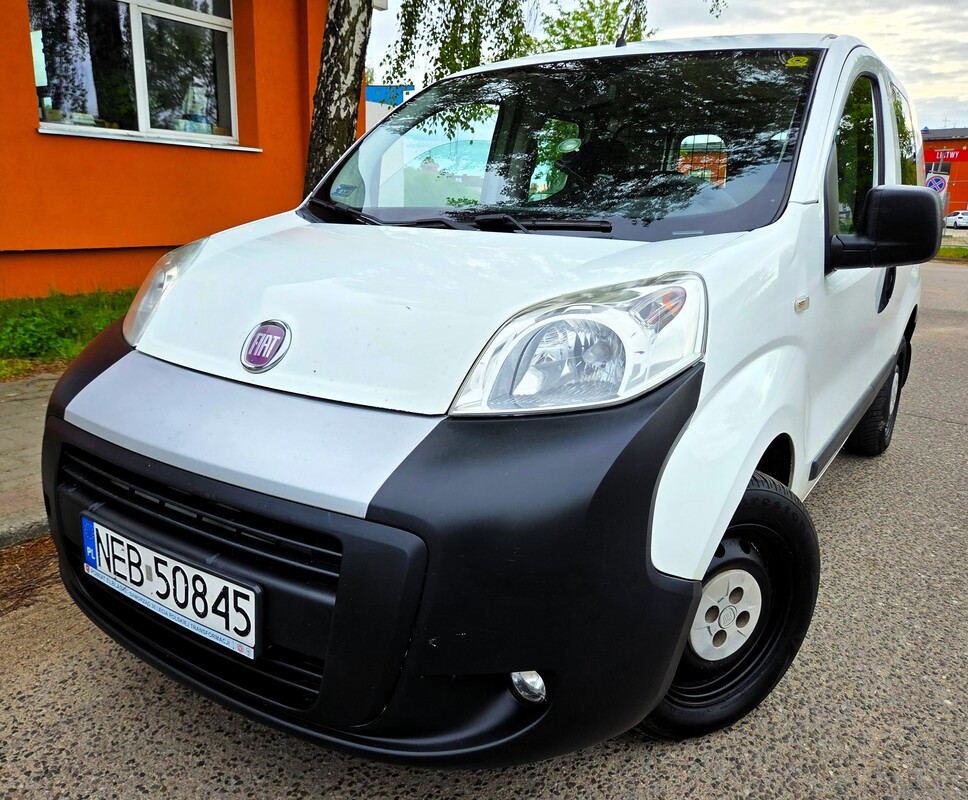 Elbląg Fiat Fiorino 2010Rok 1,3Diesel 75Km 5-Osobowy Niski Oryginalny Przebieg 156tyś-Wspomaganie Kierownicy