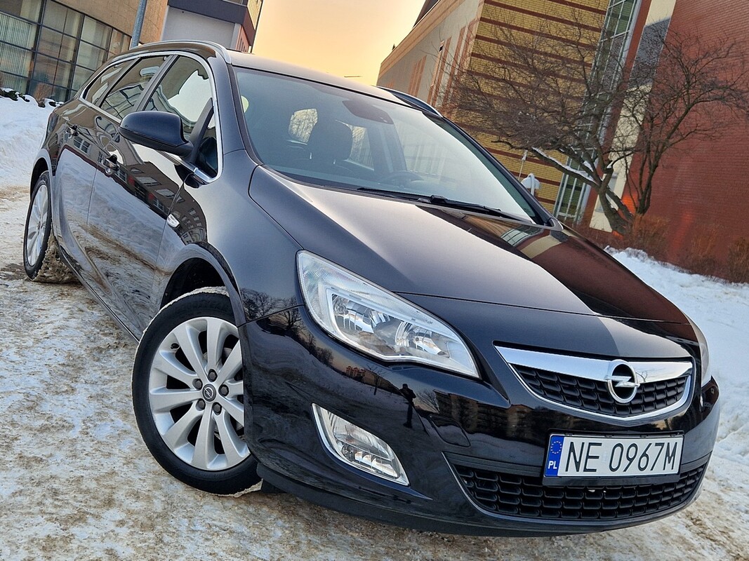 Elbląg Opel Astra J1.4TurboBenz 140 -Klima--Skóry-Alu-NaviSuper StanSerwisowany-Zarejestrowany w Polsce2012