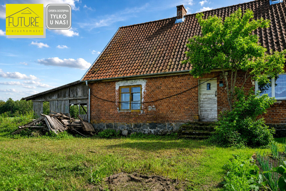 Elbląg FUTURE NIERUCHOMOŚCISprzedam dom - Ząbrowiec. DOM TYPU BLIŻNIAK POŁOZONY W MIEJSCOWOŚCI ZĄBROWIEC GMINA