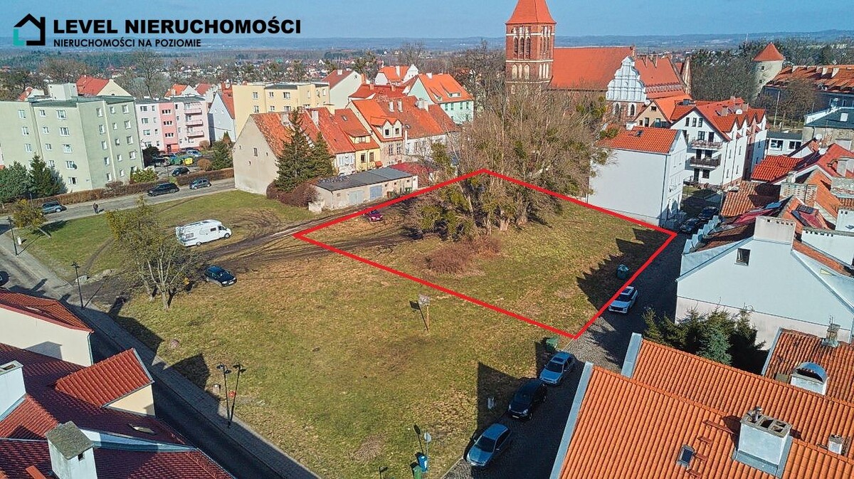 Elbląg LEVEL NIERUCHOMOŚCI Działki, Pasłęk, starówkaul. Apteczna 1199m2 NIERUCHOMOŚCI NA