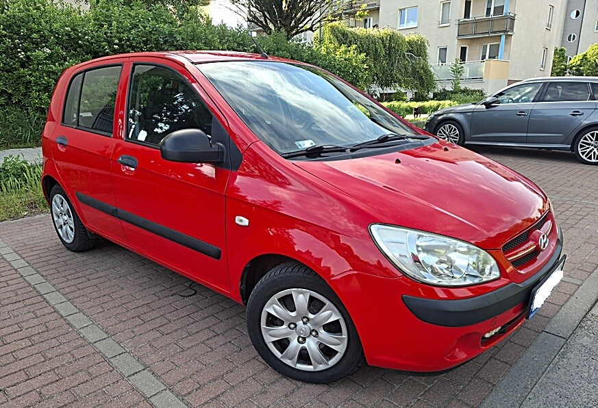 Elbląg HYUNDAI GETZ1.1 BenzynaPrzebieg - 107 tyś. km2008 r--- WZOROWY ---