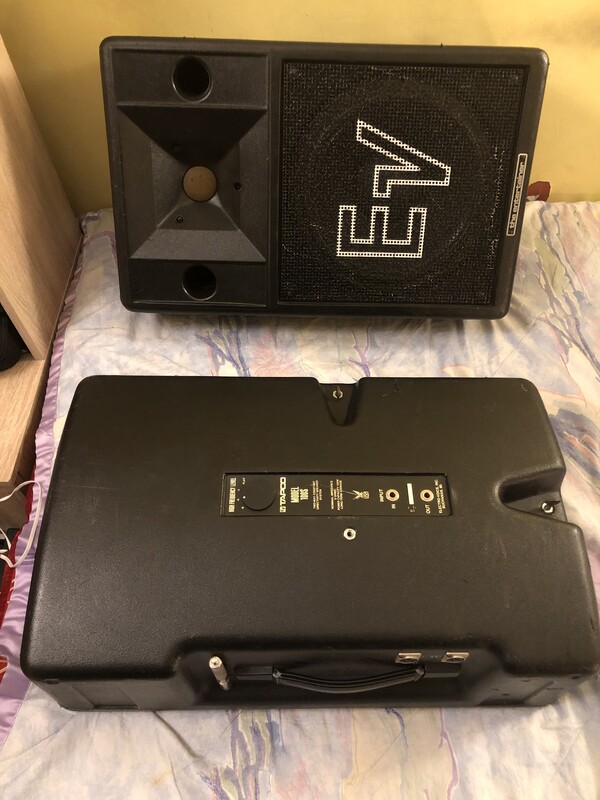 Elbląg Sprzedam kolumny estradowe Electro Voice S-100 Tapco. Kolumny dwudrozne 150 Watt RMS serii Tapco 100 procent