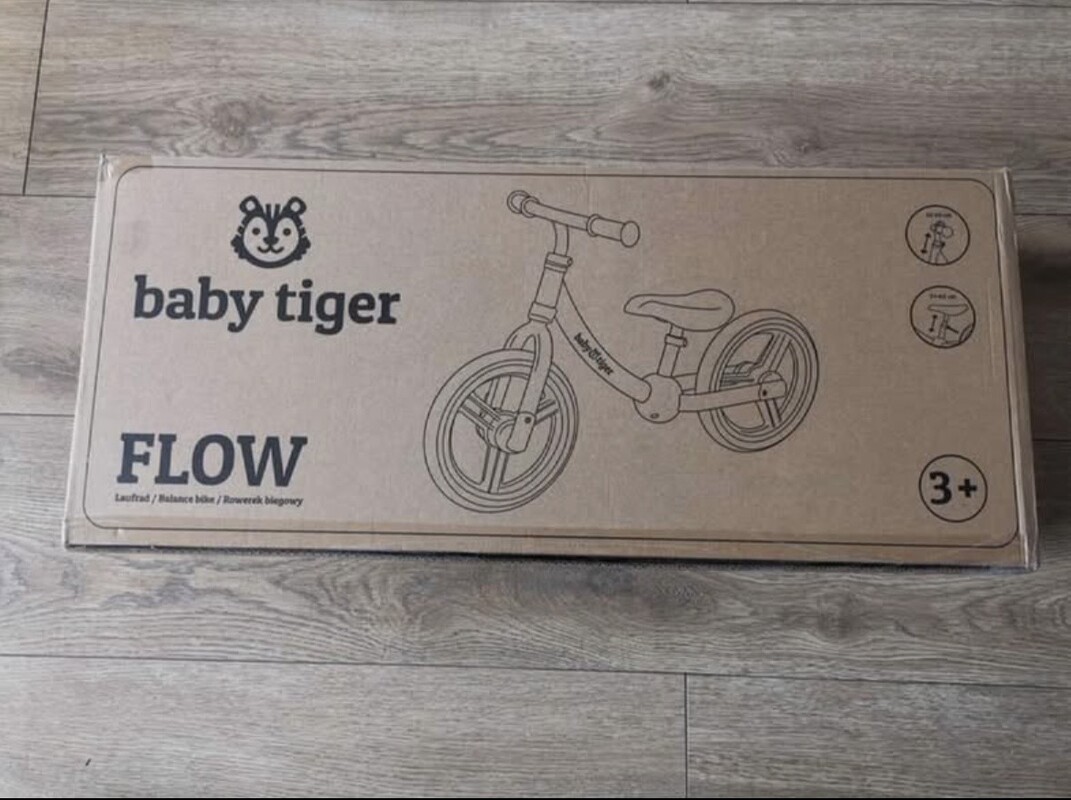 Elbląg Sprzedam nigdy nie używany (nawet nie rozpakowany) rowerek biegowy baby tiger flow