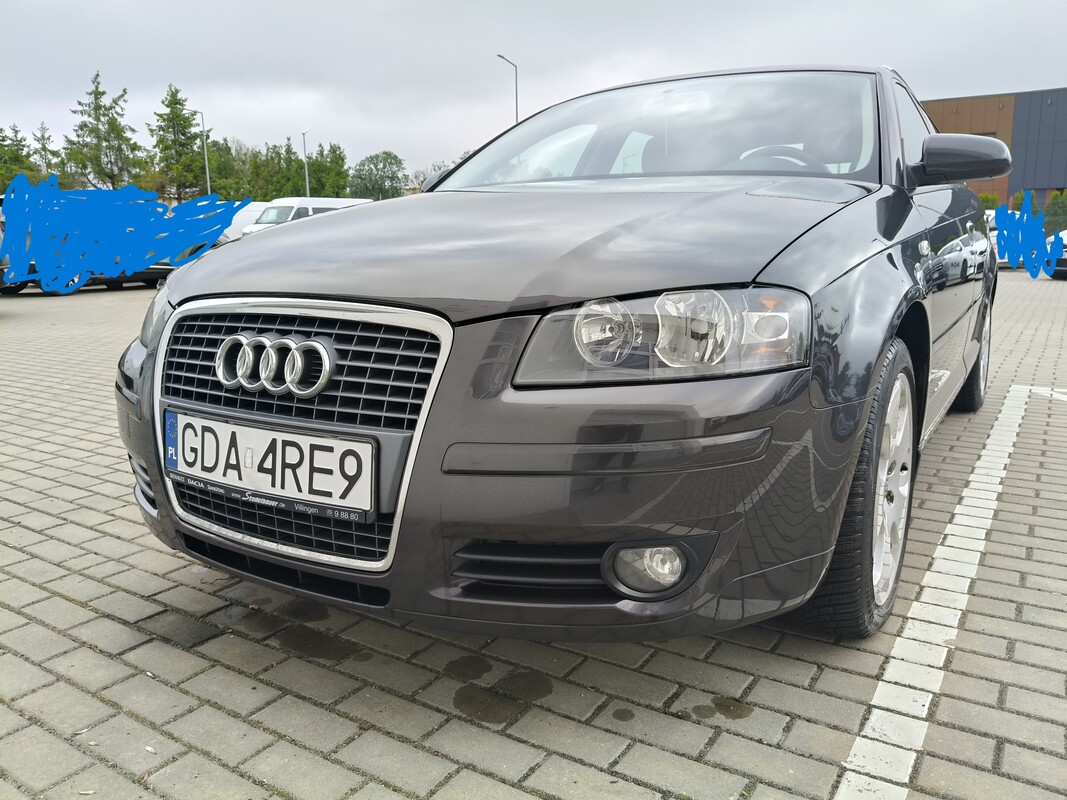 Elbląg SUPER STAN !!! AUDI A3 SPORTBACK z NAJLEPSZYM silnikiem 1,6 benzyna MPI.