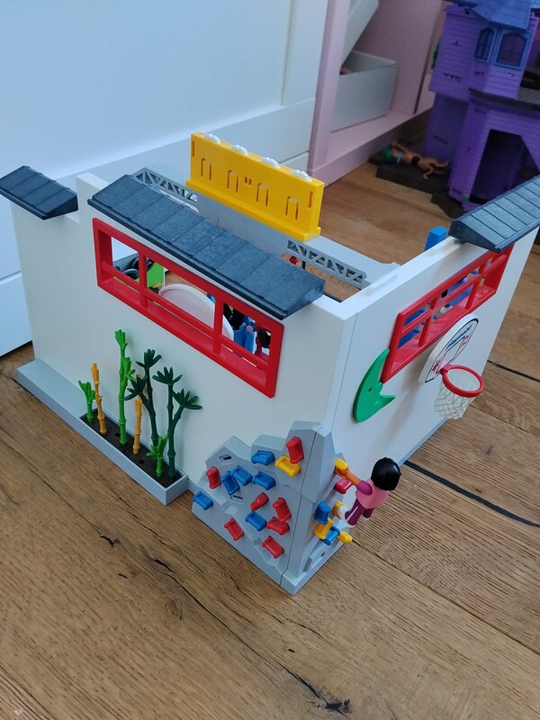 Elbląg Sprzedam zestaw klocków Playmobil sala gimnastyczna (nr 9454). Stan bdb.