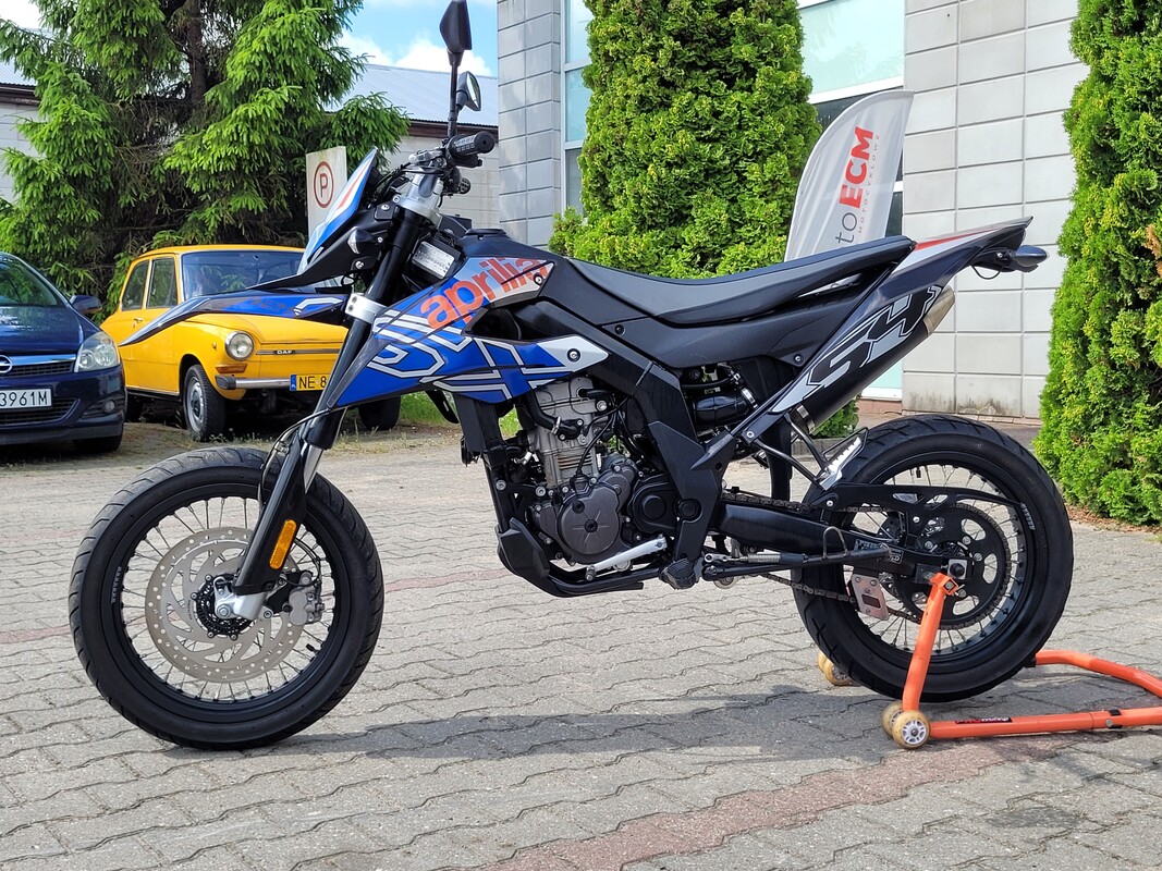 Elbląg 🚦 SPRZEDAMMarka: APRILIAModel: SX125Rok produkcji: 2020