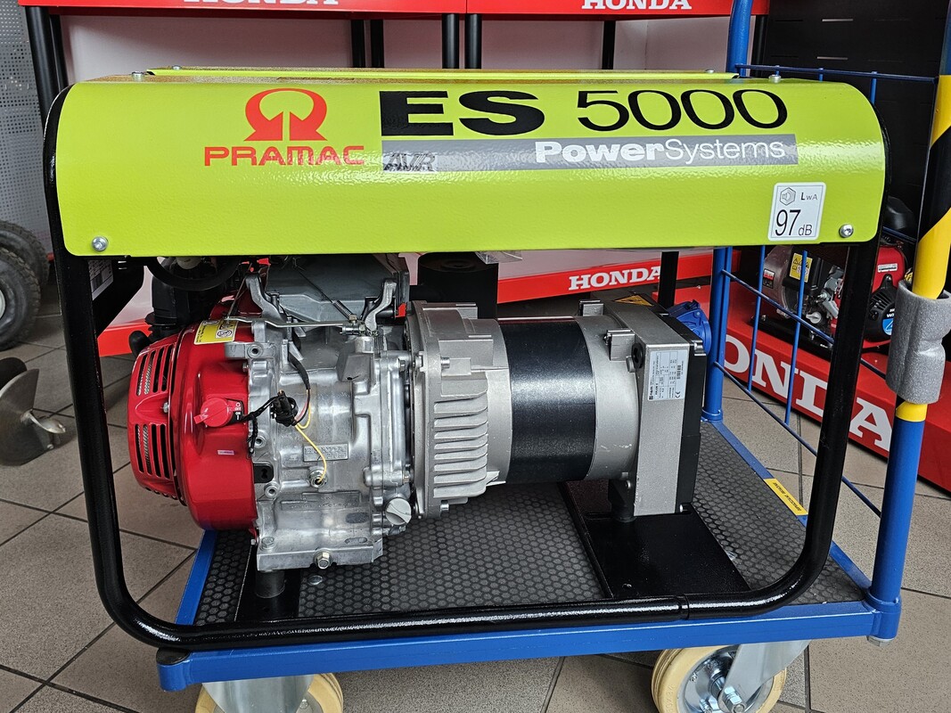 Elbląg AGREGAT PRĄDOTWÓRCZY - PRAMAC ES5000 AVR 230V -PROMOCJA NA WSZYSTKIE AGREGATYDOSTĘPNE NA SALONIENA