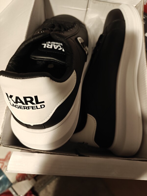 Elbląg Nowe buty męskie Karl Lagerfeld w kolorze czarnym. Rozmiar 43.