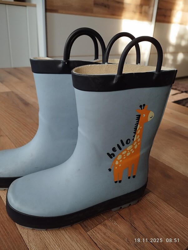 Elbląg Sprzedam mało używane kalosze dla chłopca rozmiar 27