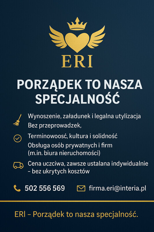 Elbląg Opróżnianie pomieszczeń i wywuz rzeczy