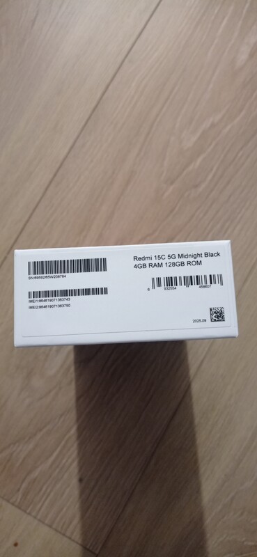 Elbląg SPRZEDAM NOWY TELEFON
XIAOMI REDMI 15C 5G 4G RAM 128 GB ROM. CZARNY.
TELEFON FABRYCZNIE ZAPAKOWANY.
KUPIONY