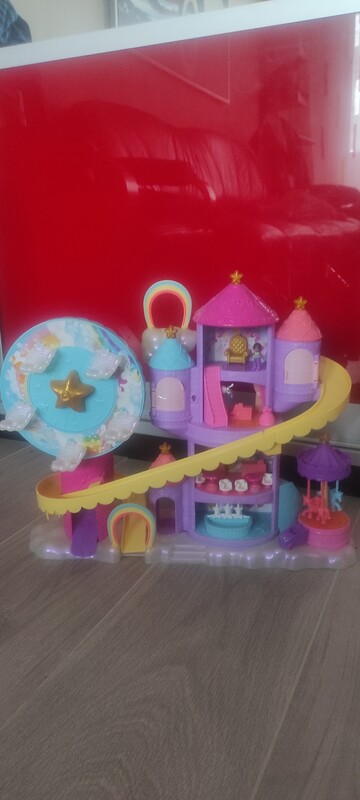 Elbląg Sprzedam zestaw Polly Pocket tęczowe miasteczko zestaw praktycznie nowy doskonały na prezent jest oryginalne