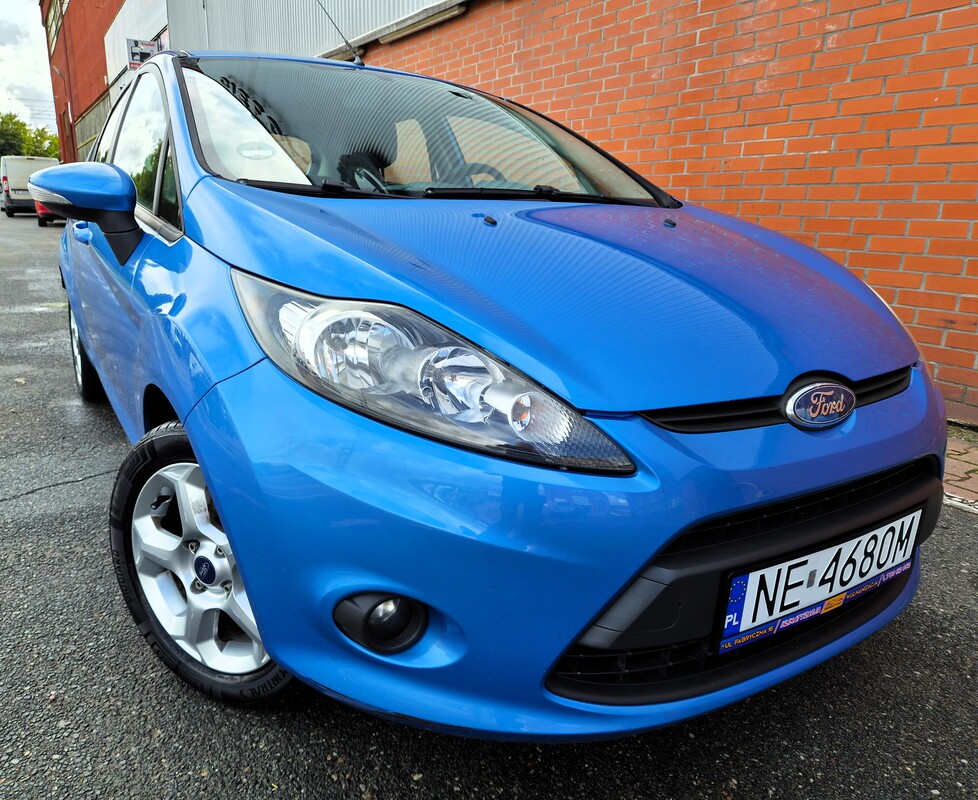 Elbląg Ford Fiesta 1,2Benzyna 82KM Dobra Wersja Wyposażenia 2008Rok-Klimatyzacja Poduszki Powietrzne