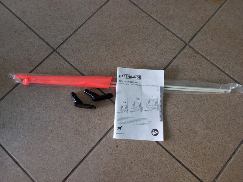 Elbląg Sprzedam HAFENBANDE przyczepka rowerowa Cabby S dla Twojego pupila. Pełny opis i dane techniczne np. na stronie