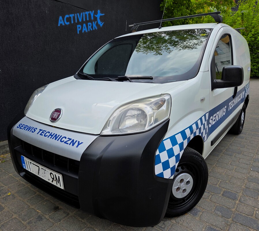 Elbląg Fiat Fiorino 1.3Diesel 75km 2015Rok Sprytne Zadbane Autko Do Pracy-Klimatyzacja Wspomaganie