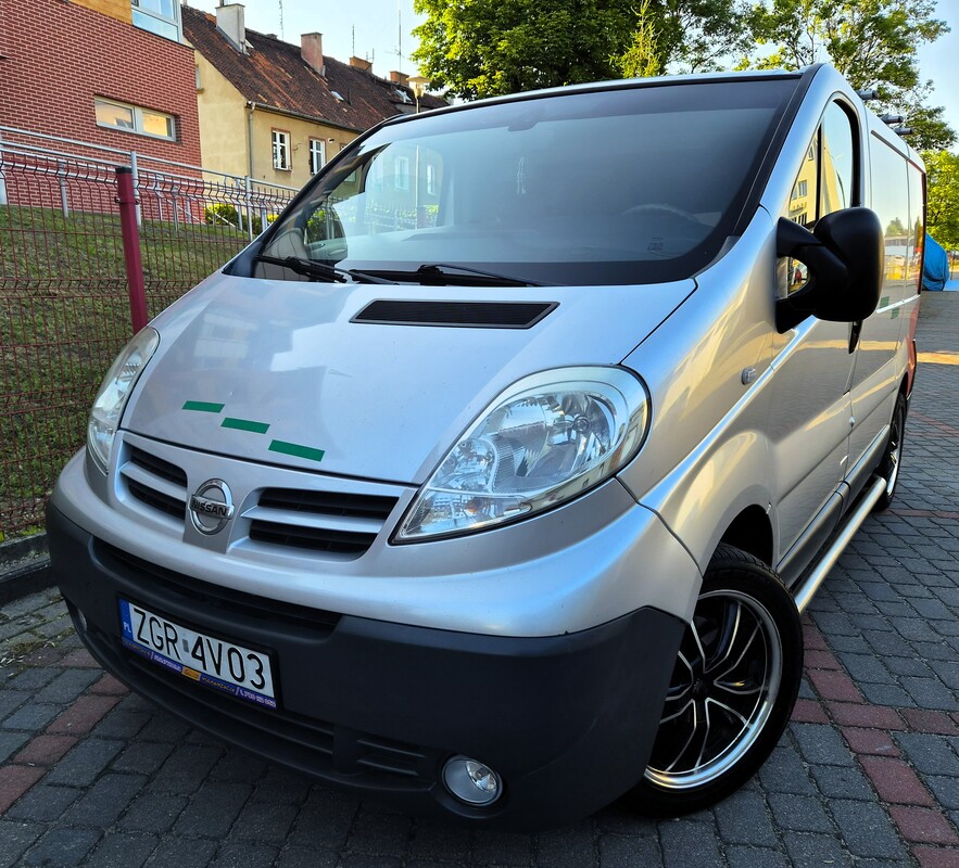 Elbląg Nissan Primastar II 2.0Diesel 90km 2008Rok 3-Osobowy-Wspomaganie Kierownicy Bardzo Dobry Stan