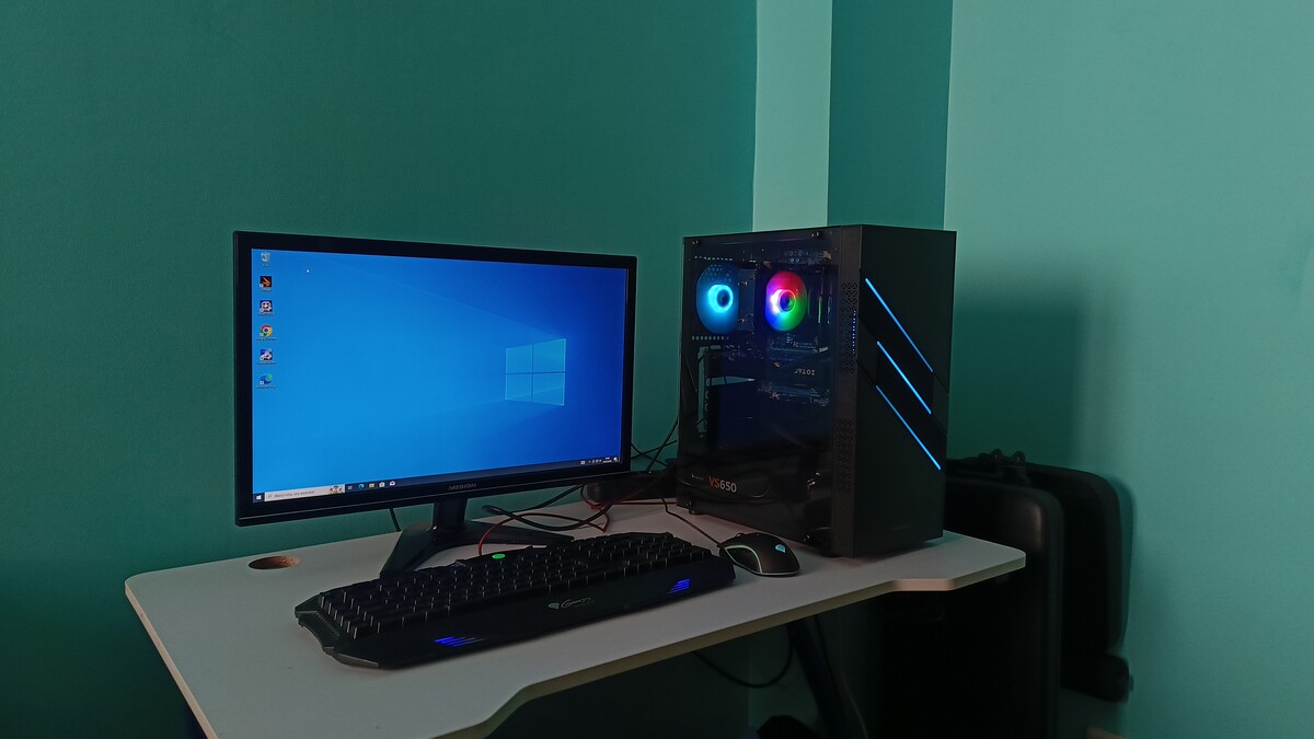 Elbląg Komputer z Monitorem