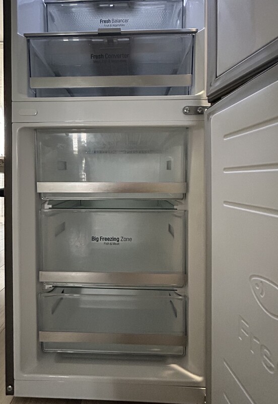 Elbląg Sprzedam lodówko-zamrażarkę firmy LG model GBB72NSDFN