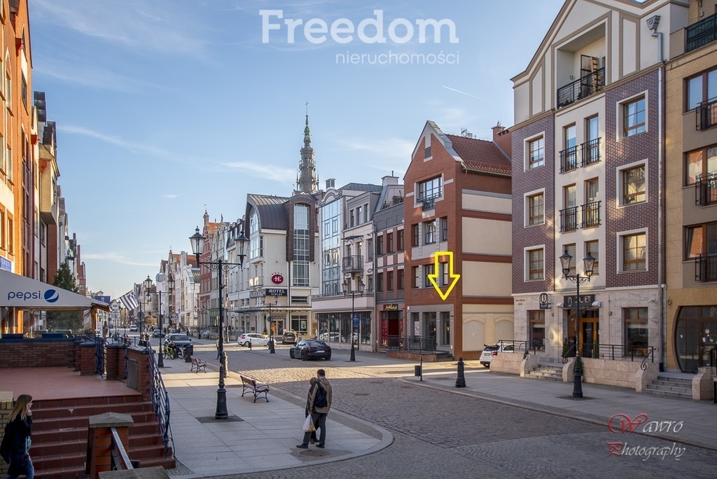 Elbląg FREEDOM NIERUCHOMOŚCIWynajmę lokal użytkowy - Elbląg, Stary Rynek. Oferta lokalu w prestiżowej