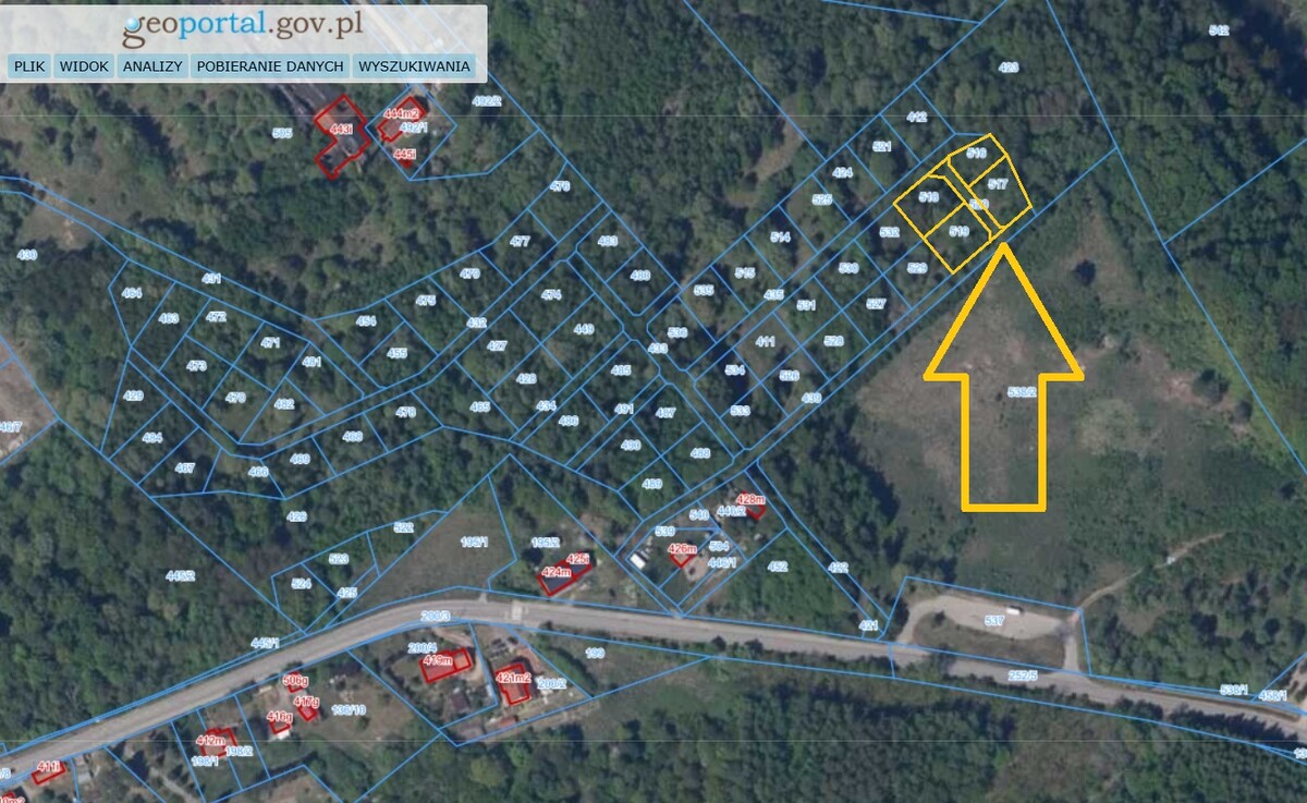 Elbląg NIERUCHOMOŚCI ANNA KRASZEWSKA Działki w miejscowości Suchacz, gm. Tolkmicko W pobliżu