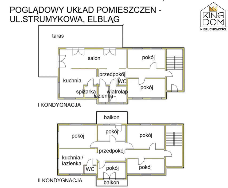 Elbląg 👑🏠 KINGDOM 🏠👑NIERUCHOMOŚCI BLISKO CIEBIE WOLNOSTOJĄCY