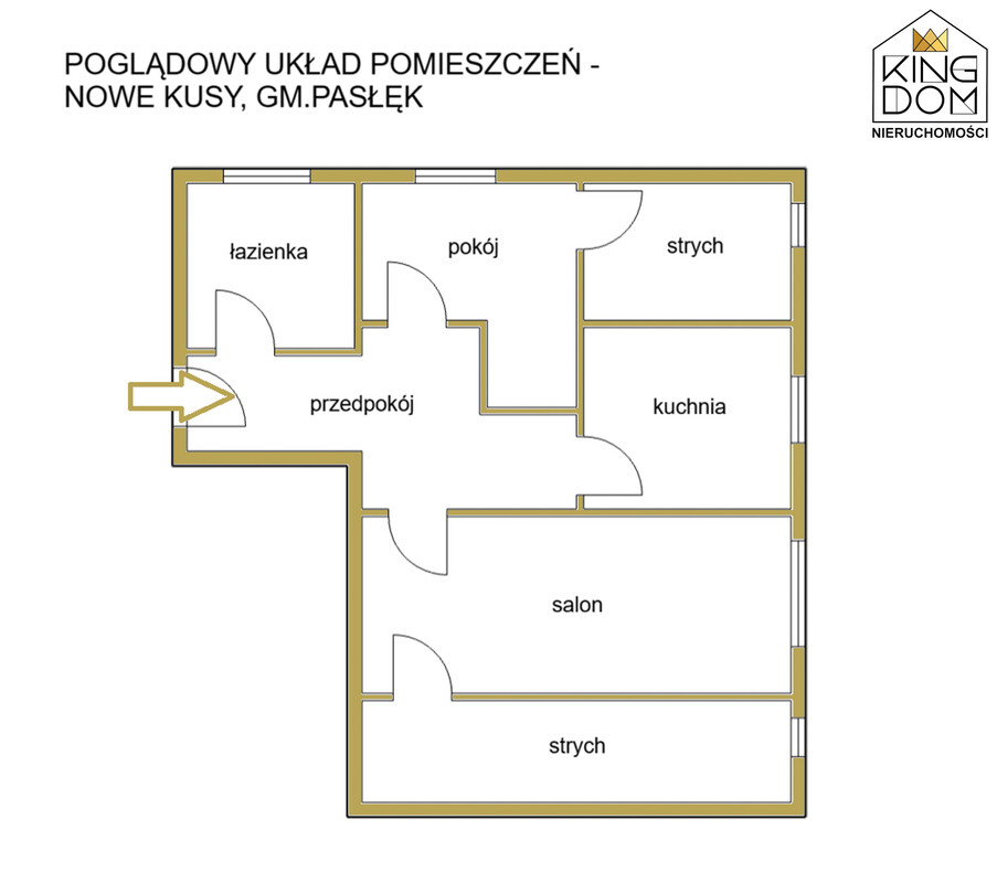 Elbląg 👑🏠 KINGDOM 🏠👑NIERUCHOMOŚCI BLISKO CIEBIE DUŻE,