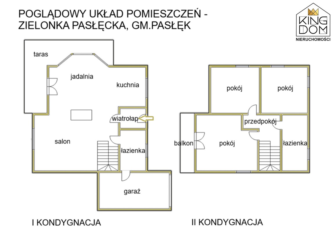 Elbląg 👑🏠 KINGDOM 🏠👑NIERUCHOMOŚCI BLISKO CIEBIE WOLNOSTOJĄCY DOM