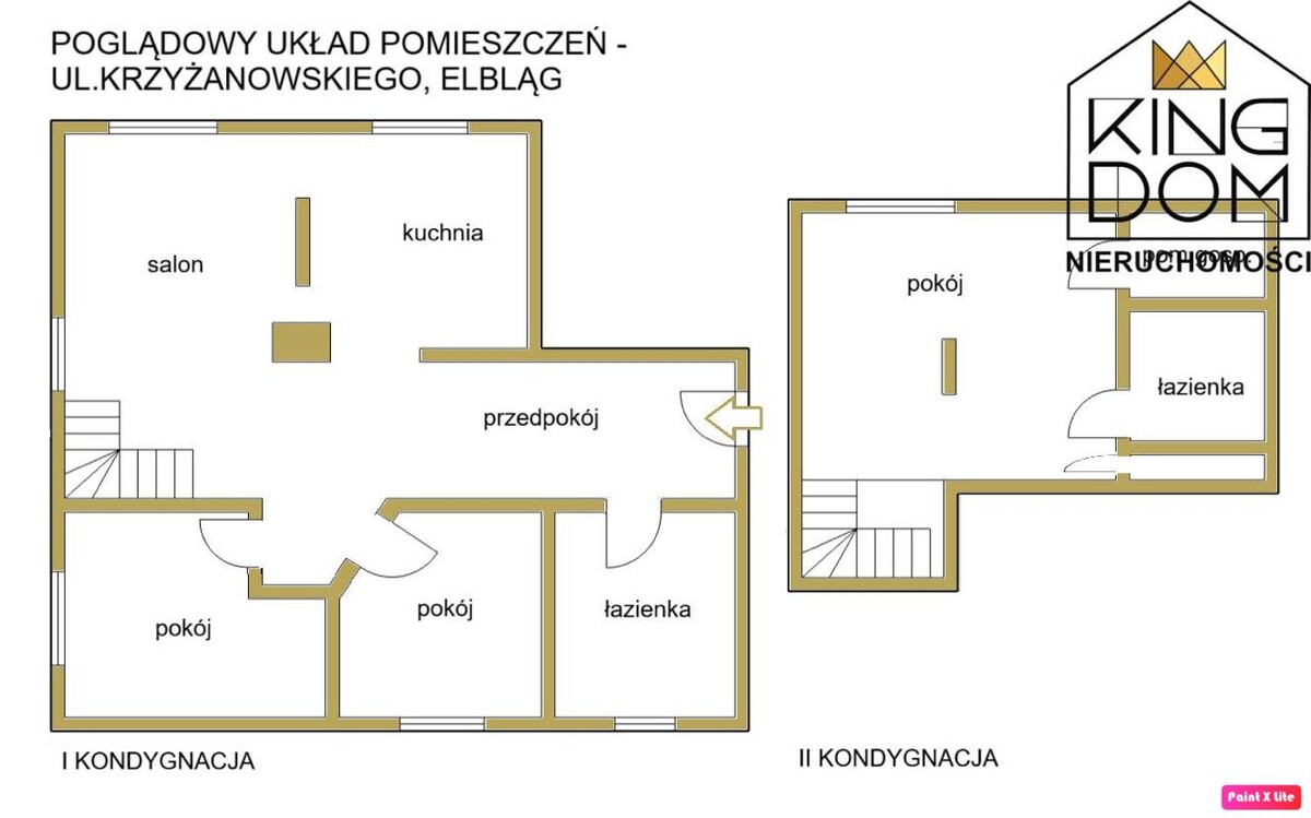 Elbląg 👑🏠 KINGDOM 🏠👑NIERUCHOMOŚCI BLISKO CIEBIE PRZESTRONNE