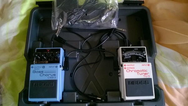 Elbląg Witam!
Sprzedam bardzo mało używany pedalboard Boss BCB-30 razem z oryginalnym zasilaczem Boss PSA-230S i dwoma