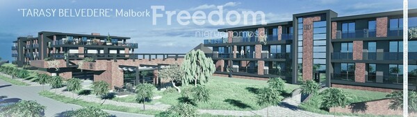 Elbląg FREEDOM NIERUCHOMOŚCISprzedam mieszkanie - Malbork, Tadeusza Kościuszki. Tarasy Belvedere to inwestycja