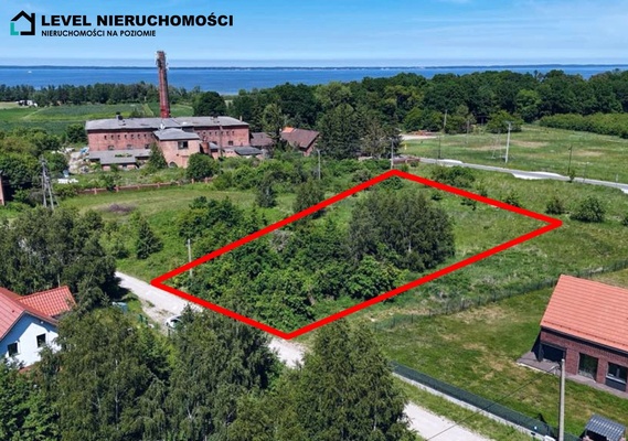 Elbląg LEVEL NIERUCHOMOŚCI Działka na dom w Kadynach1266 m2 NIERUCHOMOŚCI NA POZIOMIE
