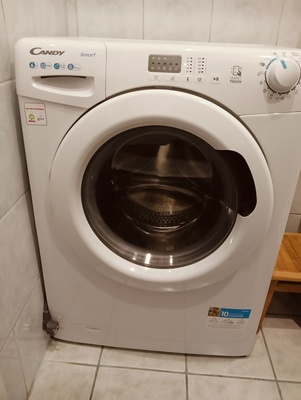 Elbląg Z powodu wyjazdu sprzedam nową pralkę  CANDY  smart 6kg   na gwarancji ( jeszcze półtora roku ) za 500zł.