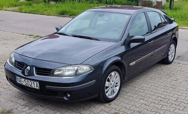 Elbląg Renault Laguna 2 1.6 16V 2006 rok wersja poliftowa