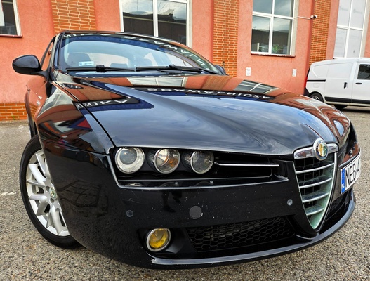 Elbląg 🚗 Alfa Romeo 159 1.9 Diesel 115KM 2007r. – Czerwone Skórzane Fotele, Ekonomiczny i Bezawaryjny!