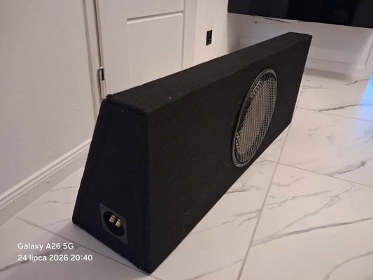 Elbląg Skrzynia na głośnik basowy 100x40cm, w cenie głośnik JBL