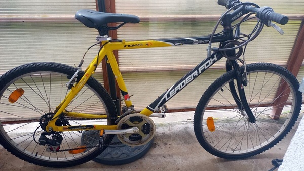 Elbląg Pilnie Rower aluminiowy Indian Leader Fox, 6 przerzutek Shimano tył, 3 przód. Koła 26 cali + 2 GRATISy!  Stan