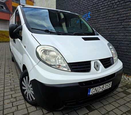 Elbląg Renault Trafic Long Lift  2.5Diesel 145KM 2009Rok Automatyczna Skrzynia Skrzynia  -Wspomaganie