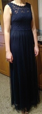 Elbląg POLECAM.
STUDNIÓWKA. BAL.
Sukienka balowa marki Vila. Rozmiar 38.Piękna koronkowa góra i tiulowy dół z