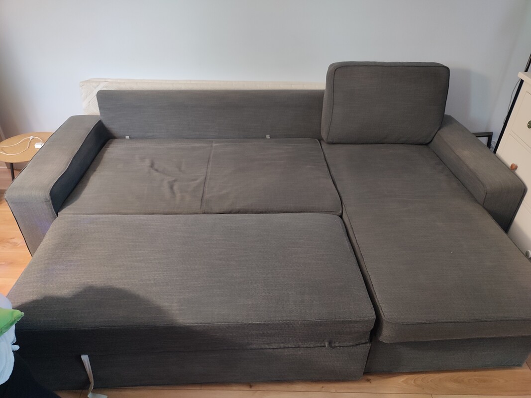 Elbląg Narożnik Ikea kanapa 140*200 + gratis