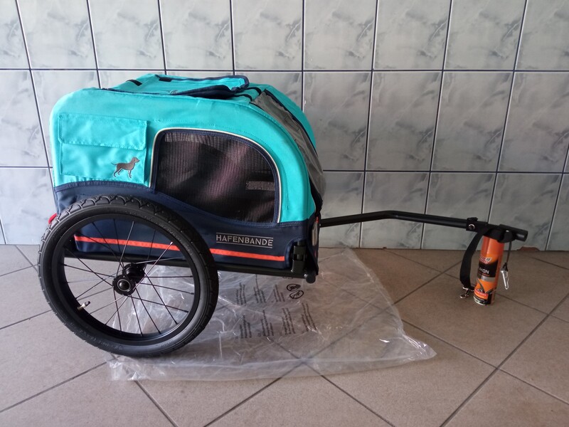 Elbląg Sprzedam HAFENBANDE przyczepka rowerowa Cabby S dla Twojego pupila. Pełny opis i dane techniczne np. na stronie