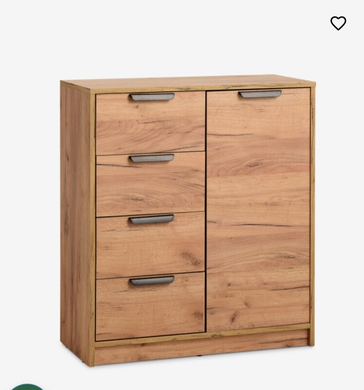 Elbląg Sprzedam szafę, komodę i szafkę z szufladami. Stan bdb