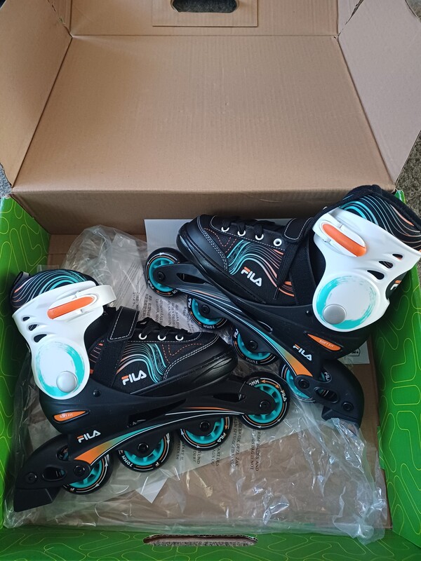 Elbląg NOWE rolki FILA junior sunrise rozmiar 34-37 unisex