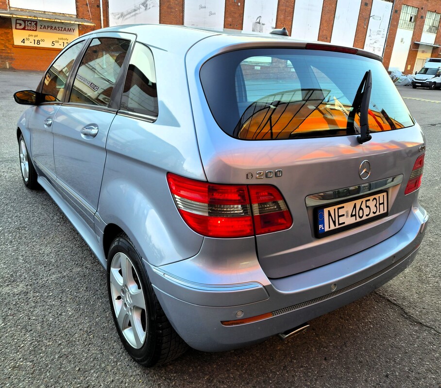 Elbląg Mercedes B KLASA AVANGARDA 2,0Diesel 140KM 2008Rok Bardzo Dobry Stan Ekonomiczny -Klimatyzacja