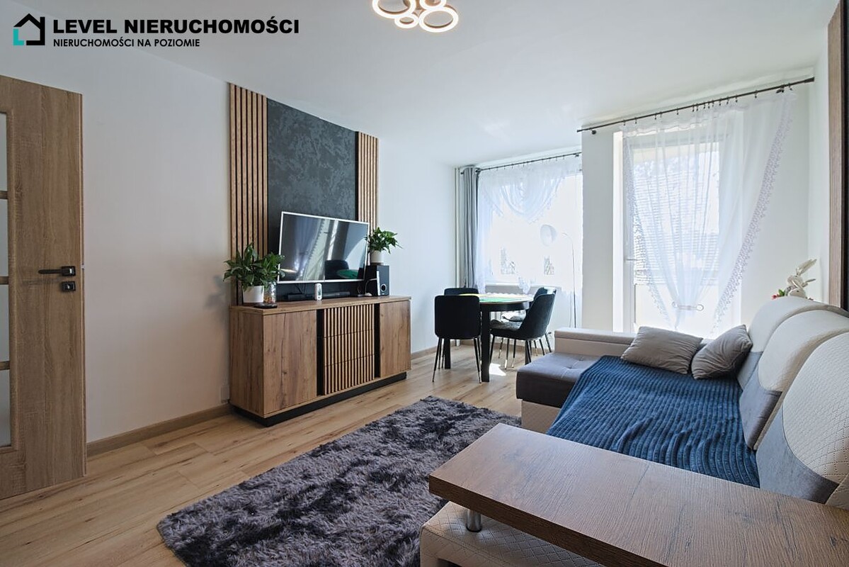 Elbląg LEVEL NIERUCHOMOŚCI Gotowe mieszkanie dwupokojoweDwustronne z balkonem41,28m2 plus 3,37m2 piwnica
