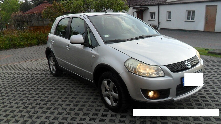Elbląg SUZUKI Sx4 ROK 2010POJ 1,5 BenzKlimatyzacja sprawnaAlu felgiAir bag Grzane fotele HalogenyElektryczne