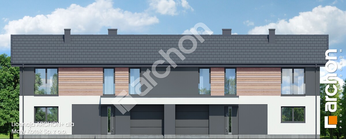 Elbląg 🏡 Dom deweloperski typu bliźniak w Gronowie Górnym 🏡Nowy, komfortowy dom bliźniak na sprzedaż w