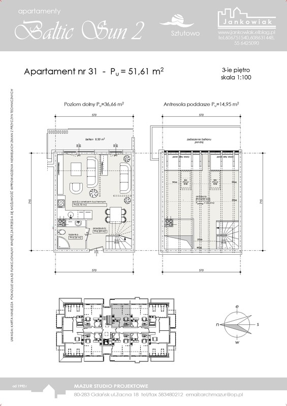 Elbląg BALTIC SUN 2 - APARTAMENTY Z BASENEM NAD MORZEM W SZTUTOWIE - ul. Mierzeja Park 1- BASEN zewnętrzny ogrzewany,