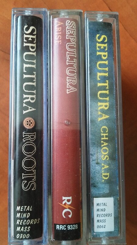 Elbląg Sprzedam Kasety Magnetofonowe
SEPULTURA - ARISE - 60 zł
SEPULTURA - ROOTS - 40 zł
SEPULTURA - CHAOS A. D _ 70