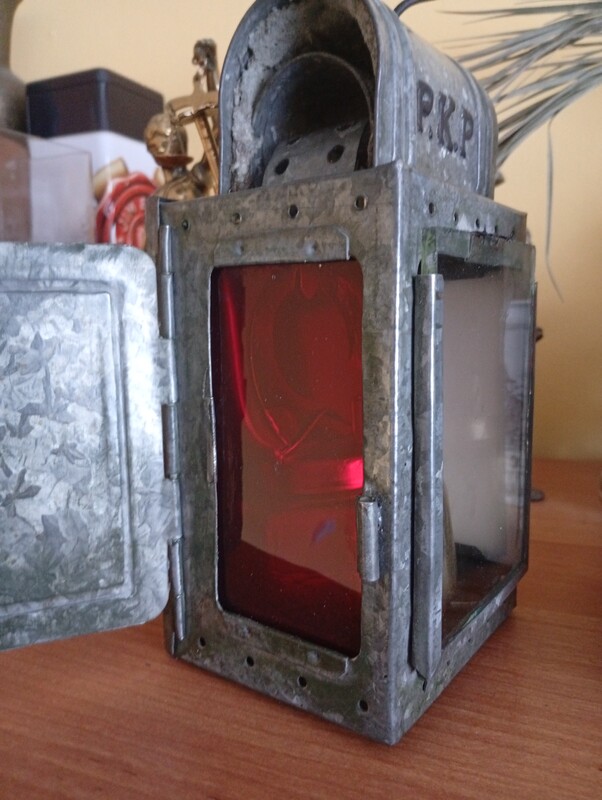 Elbląg Sprzedam 4 lampy konduktorskie PKP po renowacji atrakcyjny wygląd do kolekcji lub wystroju wnętrza zabytki PRL